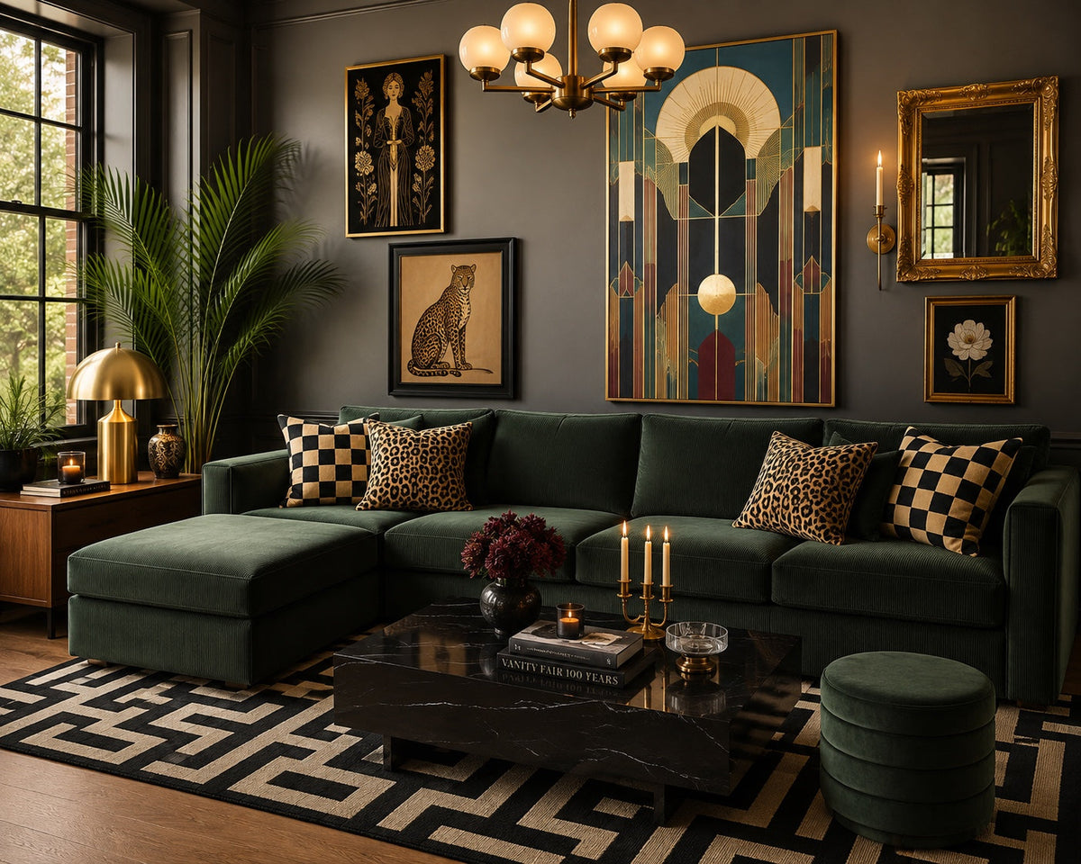 Room No. 22 Art Deco Living
