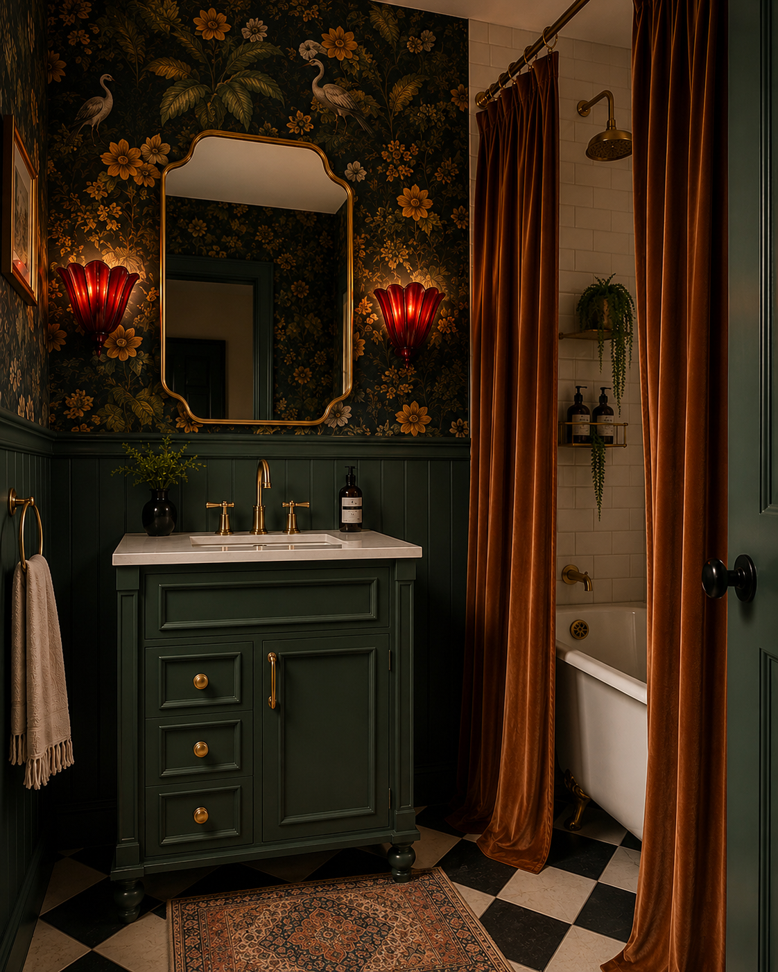 Room No. 23 Moody Bathroom